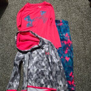 3 piece under armor set size 4t